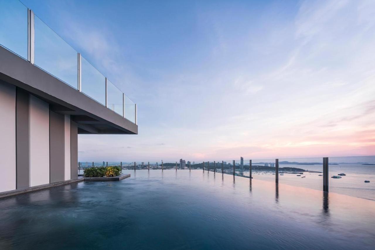 Ferienwohnung Great Location With Infinity Pool -Central Pattaya Exterior foto