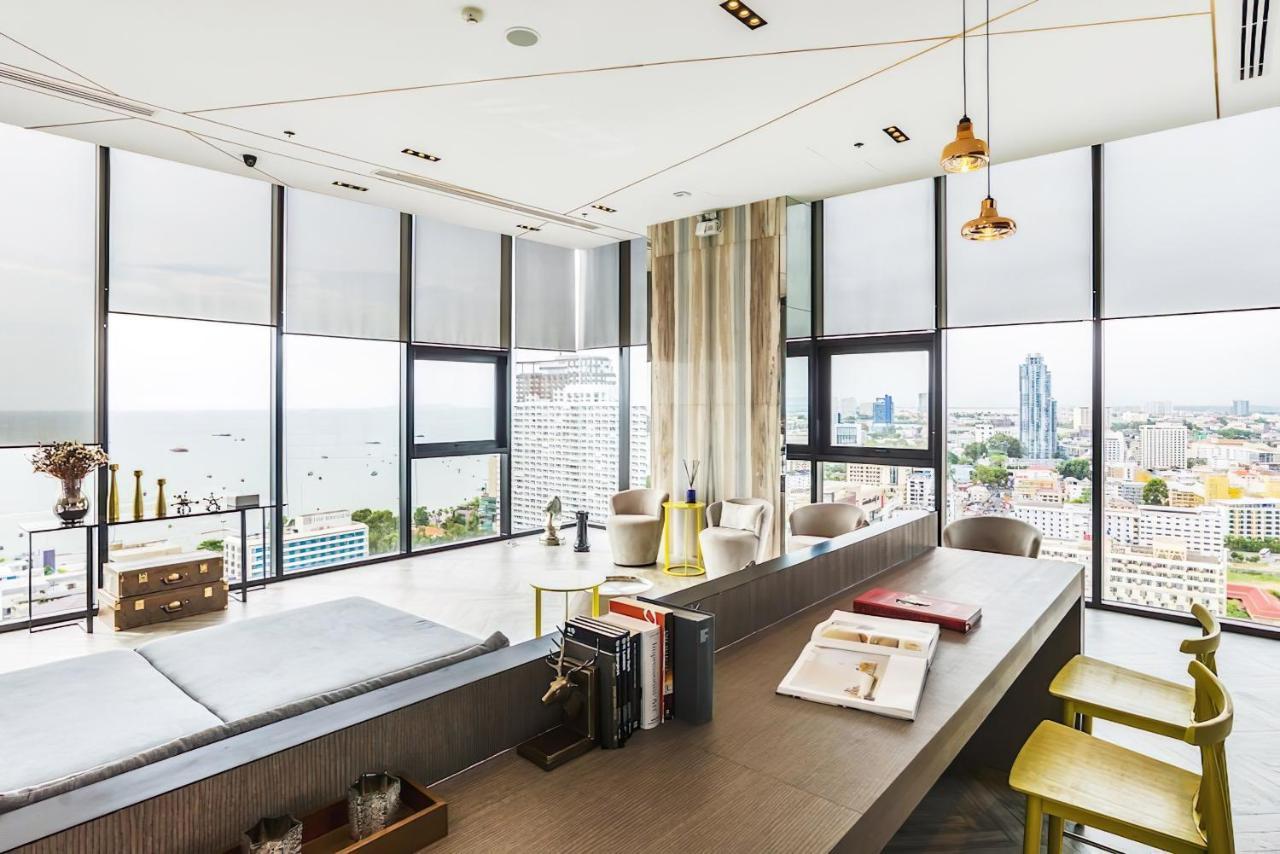 Ferienwohnung Great Location With Infinity Pool -Central Pattaya Exterior foto