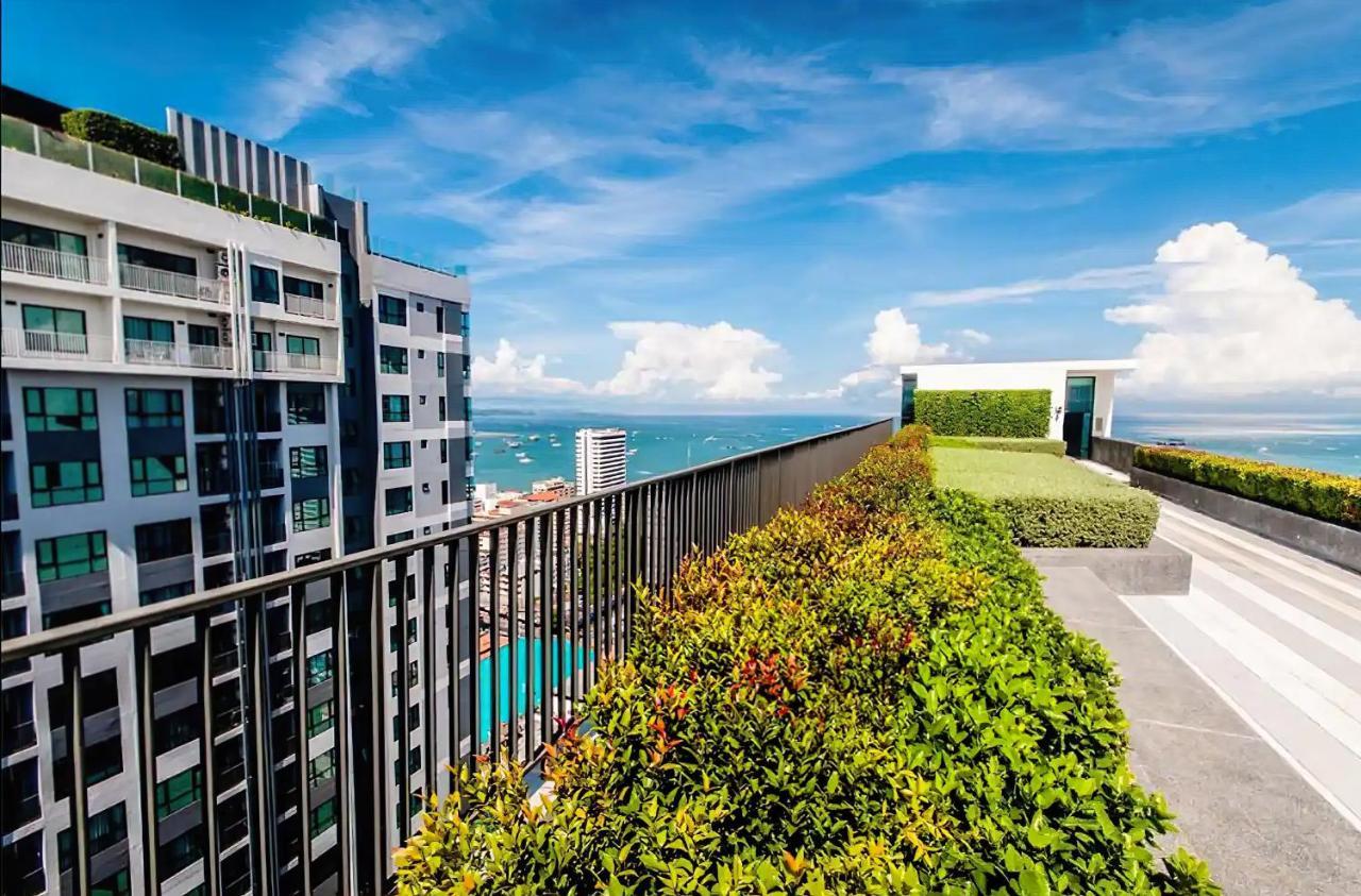 Ferienwohnung Great Location With Infinity Pool -Central Pattaya Exterior foto