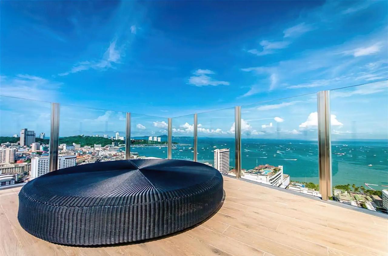 Ferienwohnung Great Location With Infinity Pool -Central Pattaya Exterior foto