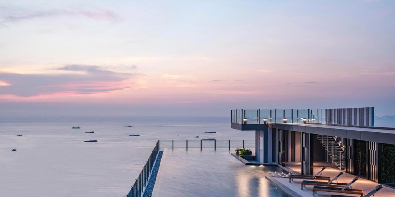 Ferienwohnung Great Location With Infinity Pool -Central Pattaya Exterior foto