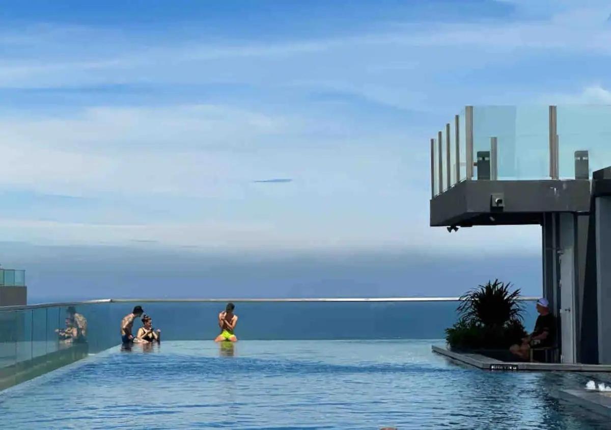Ferienwohnung Great Location With Infinity Pool -Central Pattaya Exterior foto